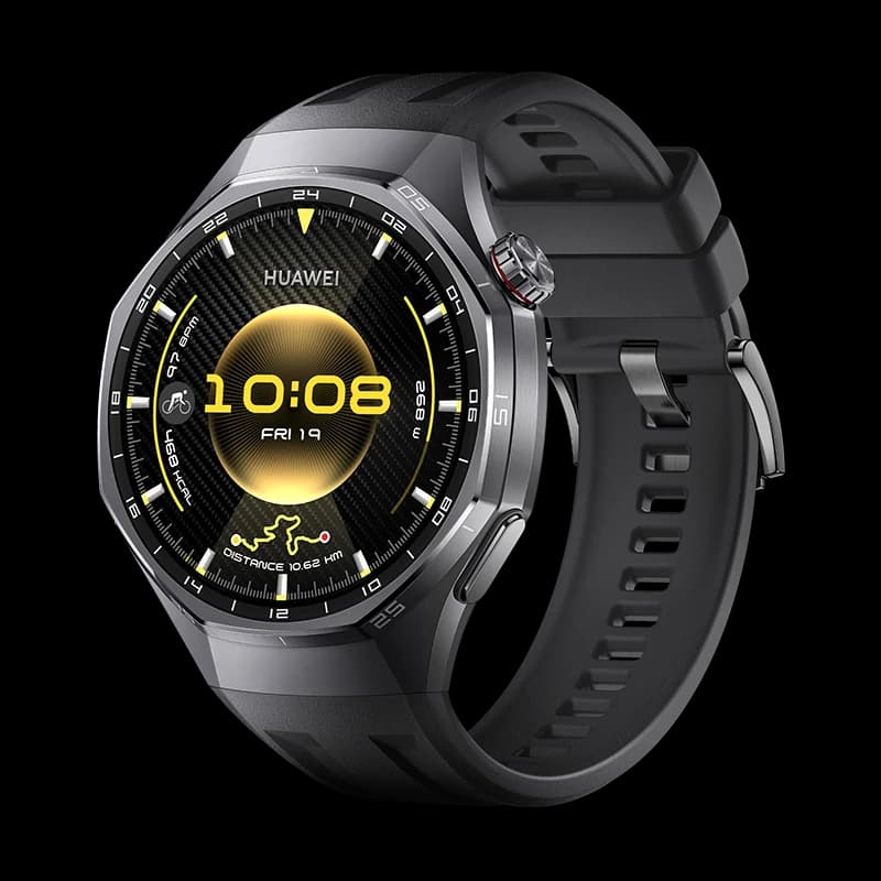 Huawei HUAWEI WATCH GT 6 Pro 46mm Negro Fluoroelastómero